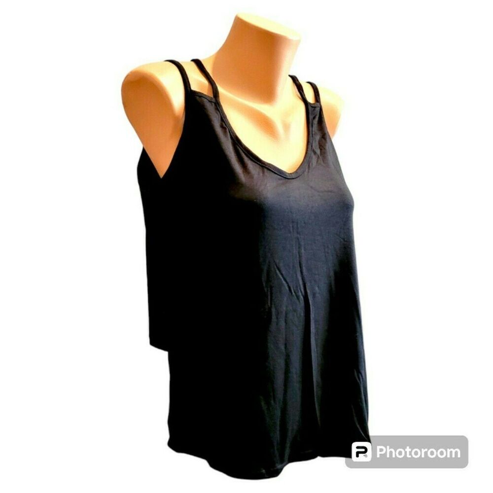 Fisoul Strappy cold shoulder 3/4 sleeved top